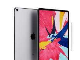 苹果2018款iPad Pro平板电脑3D模型素材下载Ipad Pro 2018 by Apple