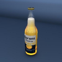啤酒瓶3D模型 BEER BOTTLE