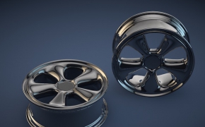 汽车轮毂C4D模型 Cerchioni