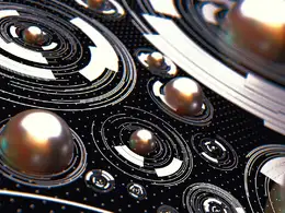 C4D实用工程第259季：科幻网络圆环创意C4D工程文件 c4d project