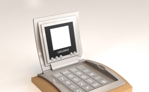 计算器C4D模型 Machine operator 3D model