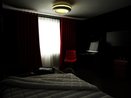 卧室C4D模型（c4d for vray） Badroom red