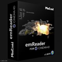 C4D R15插件 Mootzoid emReader v1.0070 R15 Win64 MUS3