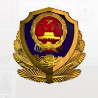 警徽C4D模型（精细模型，非贴图）