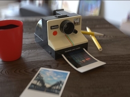 C4D OCTANE即时拍相机场景模型 POLAROID OCTANE
