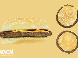 芝士汉堡C4D模型 Chesse_Burger
