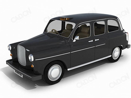 老爷车C4D模型 classic cars 3D model