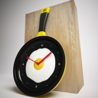 炒锅时钟C4D模型 clock（vray渲染）