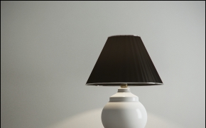 台灯C4D模型 Lamp Shade Scene