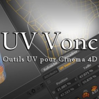 C4D展uv插件中英文汉化版CodeVonc VoncUV v1.0 for Cinema 4D