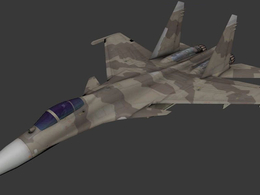 俄军“终结者”苏-37全天候超音速喷气式战斗机Su-37 Terminator