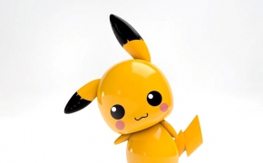 皮卡丘C4D模型 Picacho 3D model