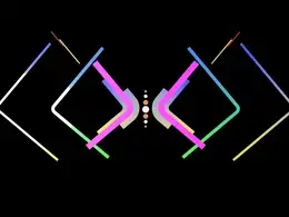 C4D二维箭头运动图形动画工程文件 Arrowhead animation