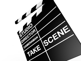 电影拍摄acting板C4D模型 Movies shot