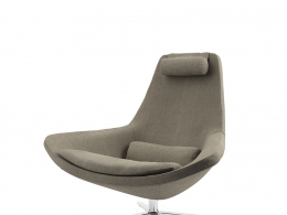 大都会扶手椅 (休闲椅)3D模型素材下载Metropolitan Armchair by Bb Italia