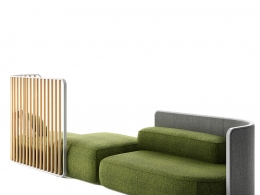 加号座椅系统 (Lapalma模块化座椅)3D模型素材下载Plus Seating System by Lapalma