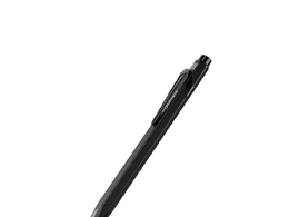 黑色圆珠笔书写工具（Caran D'Ache品牌）3D模型素材下载Black Ballpoint Writing Pen