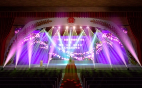 舞美设计 晚会舞台模型