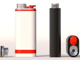 打火机C4D模型 Cinema 4D 3D Lighter Model