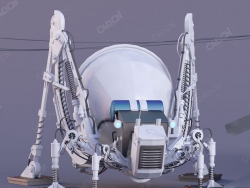 机械蚂蚱机甲蝗虫Mechanical Grasshopper