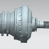 减速器3D模型（prt）