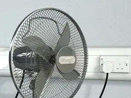 C4D作品欣赏：电扇 Desktop fan