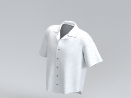 服饰模型：短袖衬衣