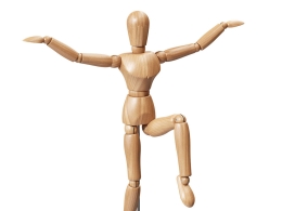 男性木制人体模型Jakar绘画工具3D模型素材下载Wooden Manikin Male by Jakar