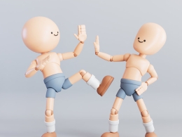 3D卡通小人模型Dummy 4D Cinema4D rigged character