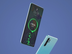 华为热门手机P30三维模型带材质贴图