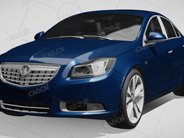 沃克斯豪尔徽章4x4双涡轮增压家用汽车轿车2011-2013款C4D汽车模型下载