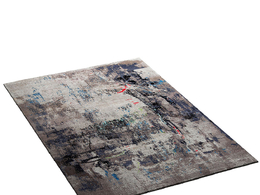 抽象1黑色地毯地面装饰（Thibault Van Renne品牌）3D模型素材下载Abstracts 1 Black R