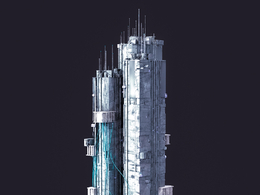 未来科幻赛博朋克高层建筑future architecture-81