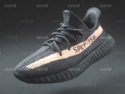 椰子运动鞋3D扫描模型 Yeezy BOOST 350 V2