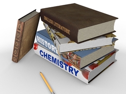 英文书本C4D模型 Text books