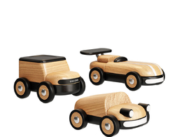 木制汽车玩具S2Victor品牌玩具3D模型素材下载Automotive Wooden Toys by S2Victor