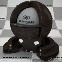 vray for c4d材质：Wenge Floor