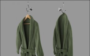 浴室长袍3D模型 Bathroom Robe
