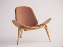 C4D时尚休闲椅模型 Chair
