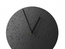 墙挂式石英钟Buzao布造壁钟3D模型素材下载Moment Wall-Mounted Stone Clock by Buzao