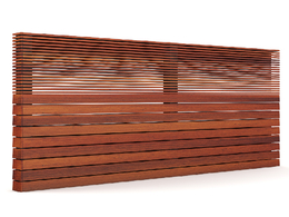 木板围栏C4D模型 FENCES 3D MODEL