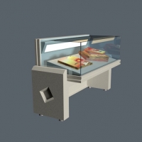 实物展柜C4D模型 Real cabinet 3D model