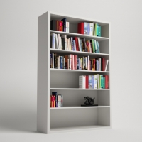 书架 书柜C4D模型 bookshelf（vray）