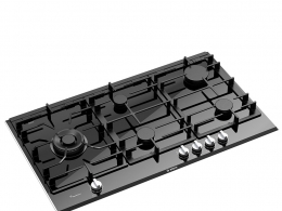 8系列90厘米燃气灶具3D模型素材下载Series 8th Gas Hob 90 cm PRS9A6D70 by Bosch