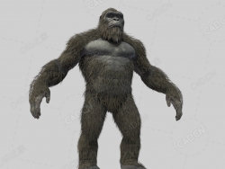 大猩猩 kong-2021-with-realistic-hair