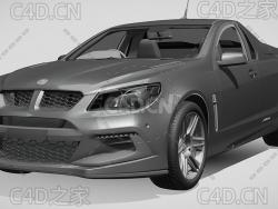 霍顿汽车2016款C4D汽车模型下载