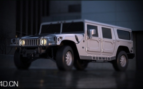 悍马H1模型 Hummer H1 – 3ds Max