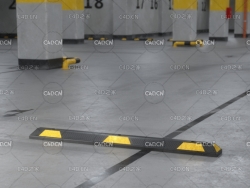 地下车库橡胶减速带 Wheel Stoper