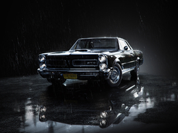 庞蒂亚克GTO 3D模型 3D Pontiac GTO Personal Render Project