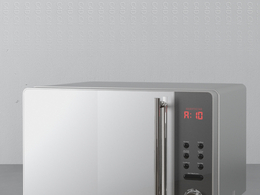 加热微波炉厨房用品c4d模型下载